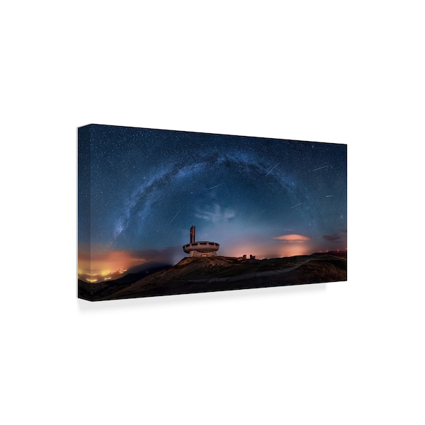 Ruslan Asanov 'Perseids Over Buzludzha' Canvas Art,24x47